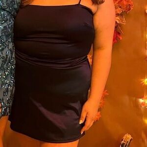 Windsor Midnight Blue Mini Dress